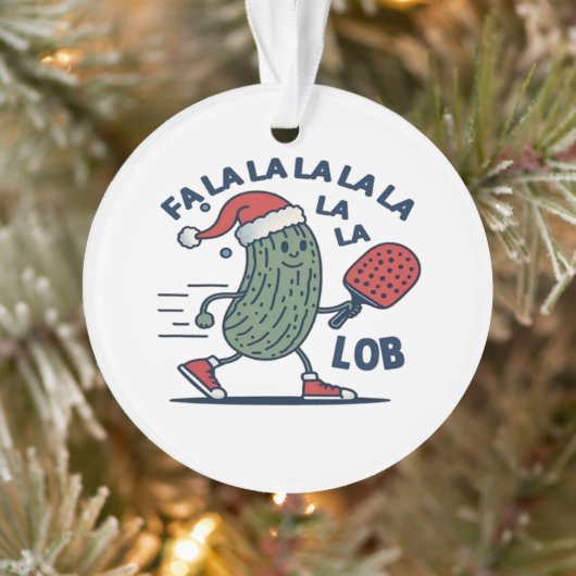 Pickleball Kerstmis Ornament (Boom)