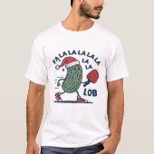 Pickleball Kerstmis T-shirt (Voorkant)