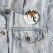 Pickleball Kerststokvuller Ronde Button 5,7 Cm (In situ)