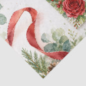 Pickleball Kerstthema Tissuepapier (Detail)