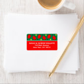Pickleball Kerstvakantie Label (Insitu)