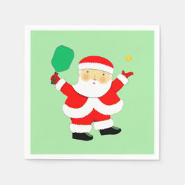 Pickleball Kerstvakantiefeest Servet
