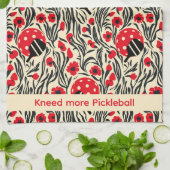 Pickleball Keuken Dinker Theedoek (Gevouwen)