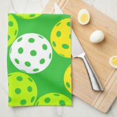 Pickleball "Keuken" Handdoek (Quarter Fold)