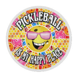 Pickleball Keuken My Happy Place Grappig Schattige Snijplank