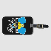 Pickleball King - Funny Pickleball Champion Bagagelabel (Voorkant (horizontaal))