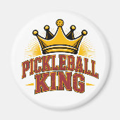 Pickleball King Magneet (Voorkant)