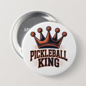 Pickleball King Ronde Button 7,6 Cm (Voorkant /achterkant)