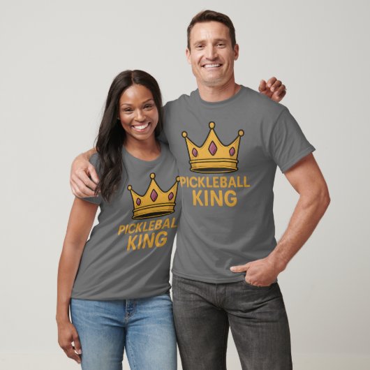 Pickleball King Shirt - Kroonkampioen (Unisex)