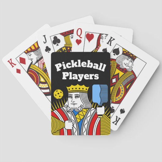 PICKLEBALL KING-speelkaarten Pokerkaarten (Achterkant)