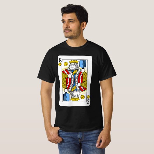 PICKLEBALL KING T-SHIRT (Voorkant volledig)