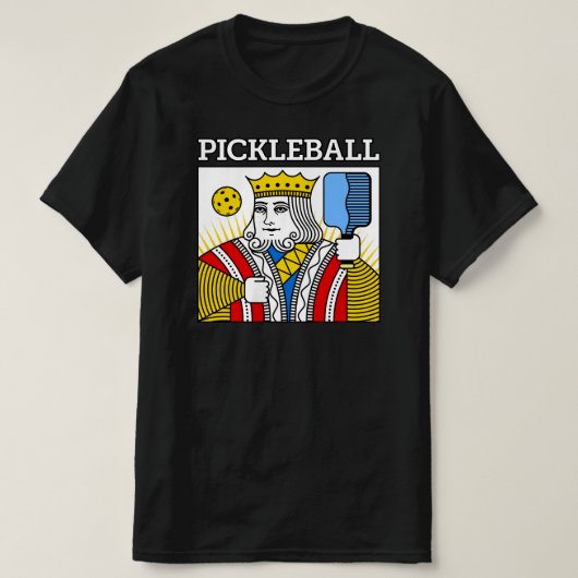 PICKLEBALL KING T-SHIRT (Design voorkant)