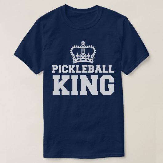 pickleball king t-shirt (Design voorkant)