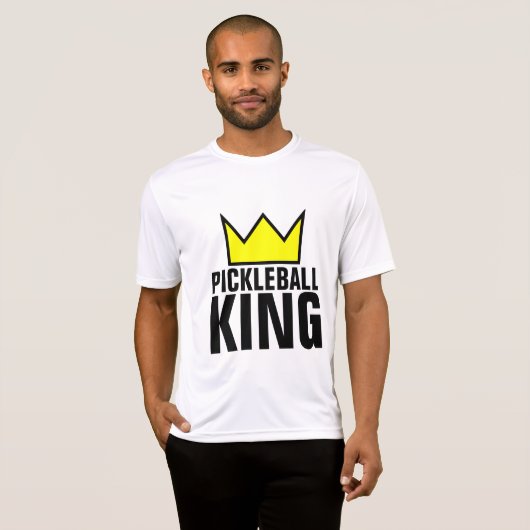 PICKLEBALL KING T-Shirts (Voorkant volledig)