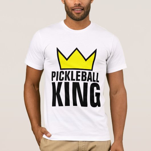 PICKLEBALL KING T-Shirts (Voorkant)