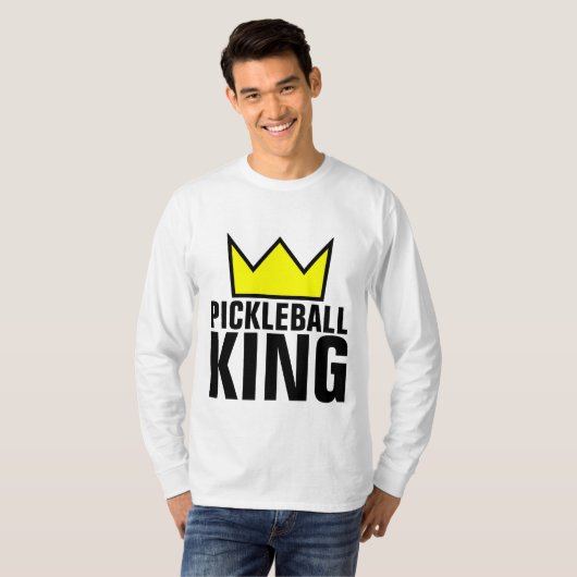 PICKLEBALL KING T-Shirts (Voorkant volledig)