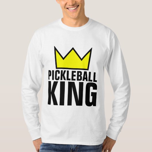 PICKLEBALL KING T-Shirts (Voorkant)
