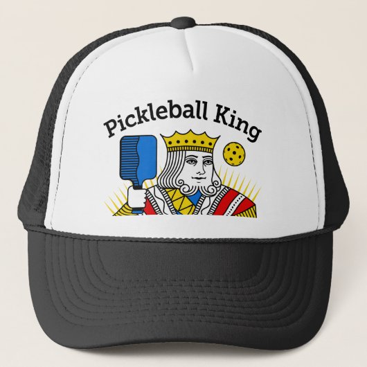 PICKLEBALL KING TRUCKER PET (Voorkant)