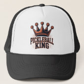 Pickleball King Trucker Pet (Voorkant)