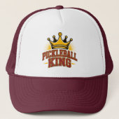 Pickleball King Trucker Pet (Voorkant)