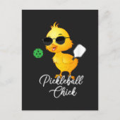 Pickleball Kip Grappige Pickleball Briefkaart (Voorkant)