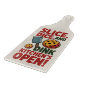 Pickleball Kitchen’s Open Funny Paddle Snijplank (Hoek)