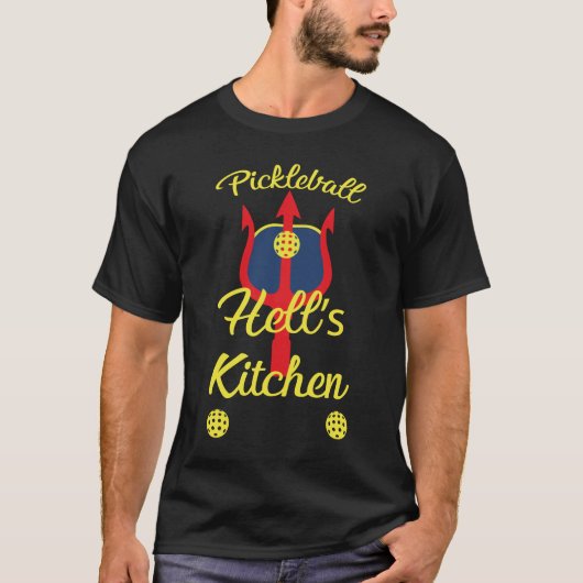 Pickleball Kitchen T-shirt (Voorkant)