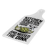 Pickleball Kitchen Violation Chef Onion Snijplank (Hoek)