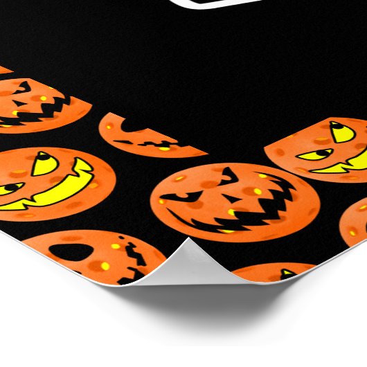 Pickleball Kitchen Witch Cute Pickleball Halloween Poster (Hoek)