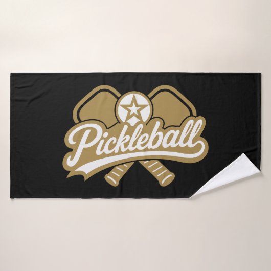 Pickleball Kleding Spelers Badhanddoek (Badhanddoek)