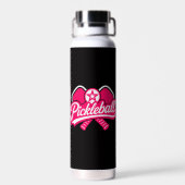 Pickleball Kleding Spelers Waterfles (Achterkant)