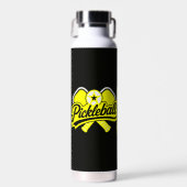 Pickleball Kleding Spelers Waterfles (Voorkant)