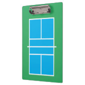 Pickleball-klembord voor coachinglessen klembord (Links)