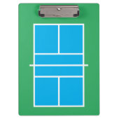 Pickleball-klembord voor coachinglessen klembord (Voorkant)