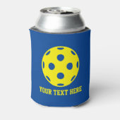 Pickleball-koelboxxen met aangepaste kleuren en te blikjeskoeler (Blikje Achterkant)