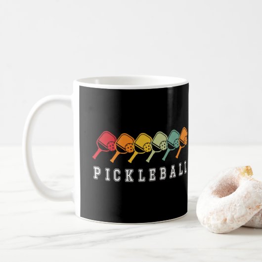 Pickleball Koffiemok (Met donut)