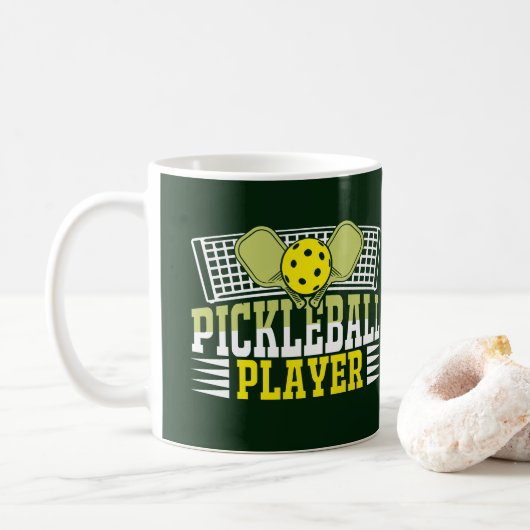 Pickleball Koffiemok (Met donut)