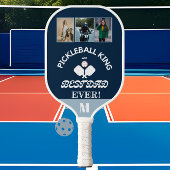 Pickleball Koning en Beste Pap Ooit 3 Fotorooster Pickleball Paddle