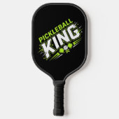 Pickleball Koning Grappige Pickleball Paddle (Achterkant)