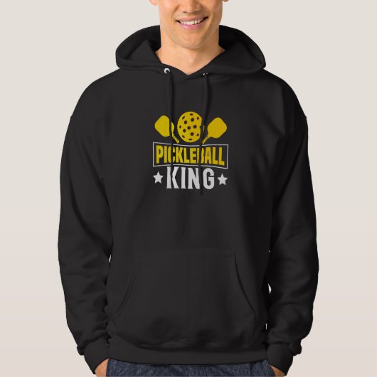 Pickleball Koning Hoodie (Voorkant)