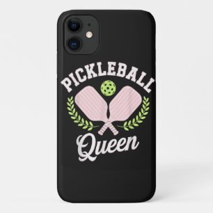 Pickleball Koningin Grappige Pickleball Speler Case-Mate iPhone Case