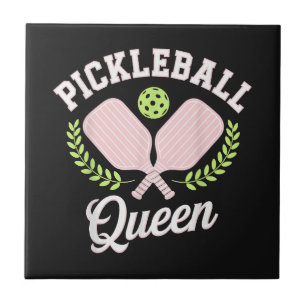 Pickleball Koningin Grappige Pickleball Speler Tegeltje