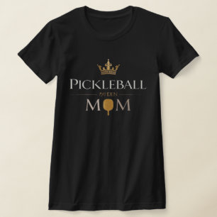 Pickleball Koningin Moeder Shirt Kroon Picklebal