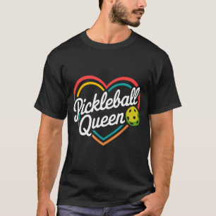 Pickleball koningin t-shirt