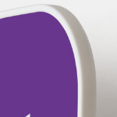 Pickleball Koningin Tekst Ontwerp Paddle (Links Detail)