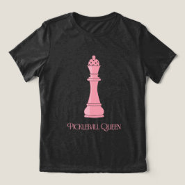 Pickleball Koningin Tri-Blend Shirt