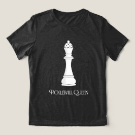 Pickleball Koningin Tri-Blend Shirt