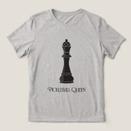 Pickleball Koningin Tri-Blend Shirt