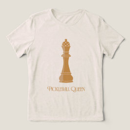 Pickleball Koningin Tri-Blend Shirt