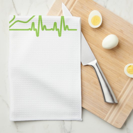 Pickleball kunst voor mannen vrouwen augurk bal pi theedoek (Quarter Fold)